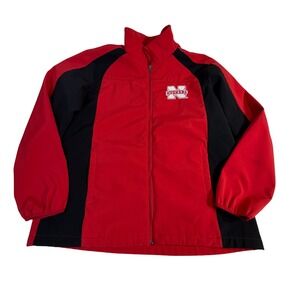 G-III Softshell Jacket – XL Red/Black Nebraska Huskers READ
